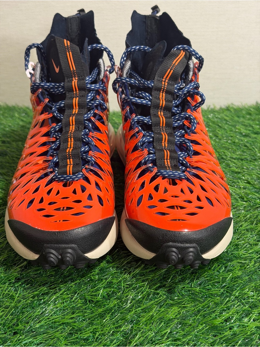 Nike Kids' Orange and Navy Athletic Shoes
